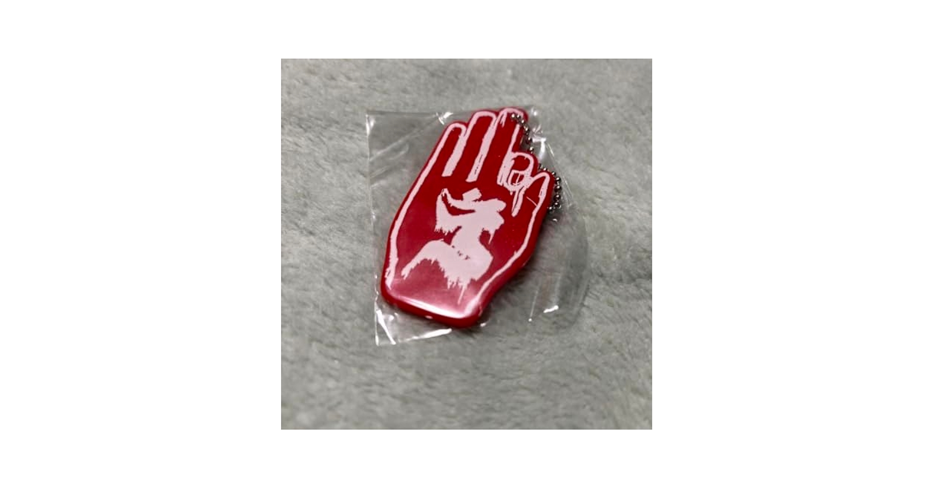 【激レア・新品】-真天地開闢集団-ジグザグ　救いの手　キーホルダー　赤・黒セット 新品 真天地開闢集団ジグザグ 救いの手 チャームの通販 by しろ